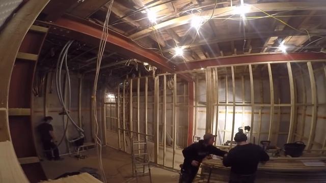 Interior Stud Wall Partitions! | Evolution R210SMS Mitre Saw