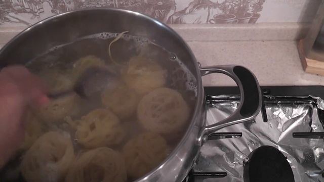 Тальятелли с лисичками.Итальянская кухня.