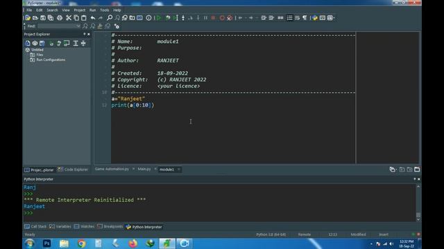 Python Coding in Bhojpuri | Class #04 | String Manipulation using String Slicing | Python Index смотреть онлайн
