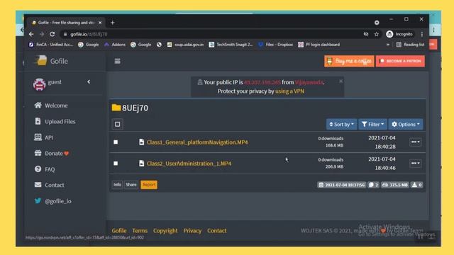 GoFile.io | File Transfer Mobile PC To Computer Without USB Cable | High Speed | mobile memory full смотреть онлайн