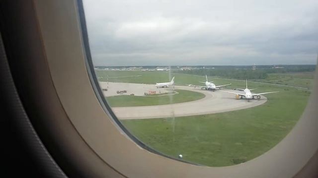 Посадка самолета в аэропорту Домодедово✈ смотреть онлайн