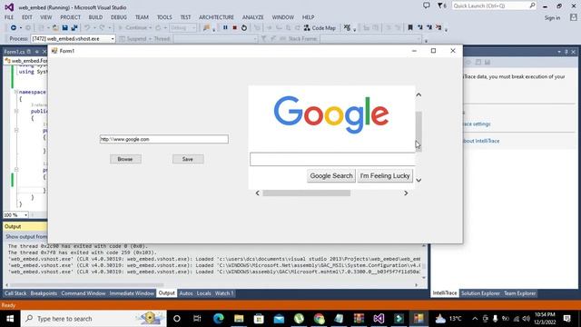 how to use a web browser in c# winforms | Embed web browser in c# winform смотреть онлайн
