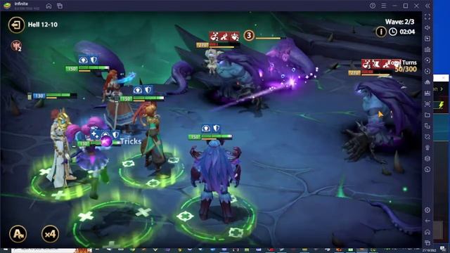 Infinite Magic Raid - final boss 12-10 Hell смотреть онлайн