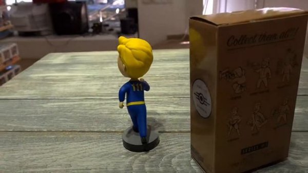 Обзор Фигурки Волт Бой выносливый (Vault Boy: Fallout) 15 см.