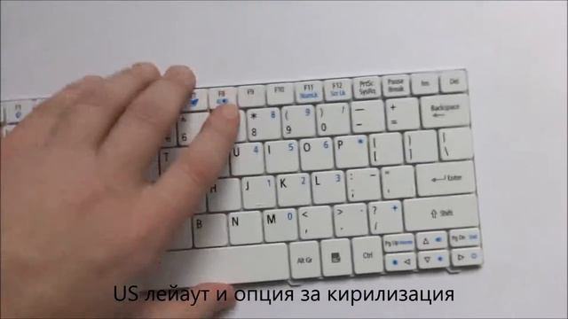 Kлавиатура за Acer Aspire One 1410 1810T 721 722 751 752 753 от Screen.bg смотреть онлайн