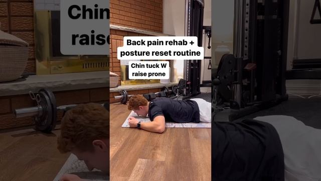 ? NO MORE BACK PAIN! Let's fix your posture #shortsvideo #backpain смотреть онлайн