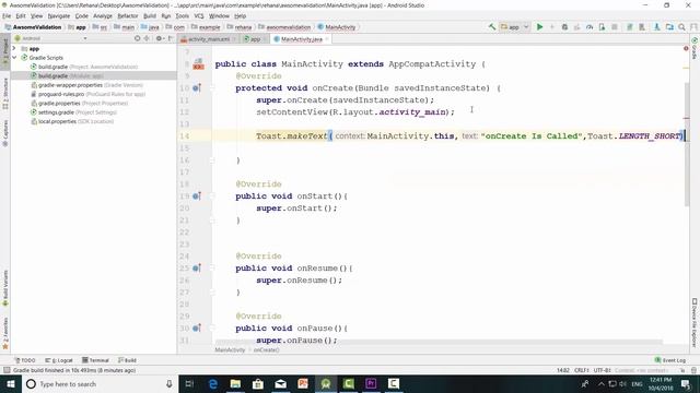 Android Activity Lifecycle | Class 50 Android App Development Bangla Tutorial смотреть онлайн