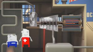 Как работает ТЭЦ.  Мульт для детей на примере ТЭЦ МосЭнерго