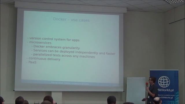 Maciej "docent" Lasyk: Orchestrating Docker containers in a scale смотреть онлайн