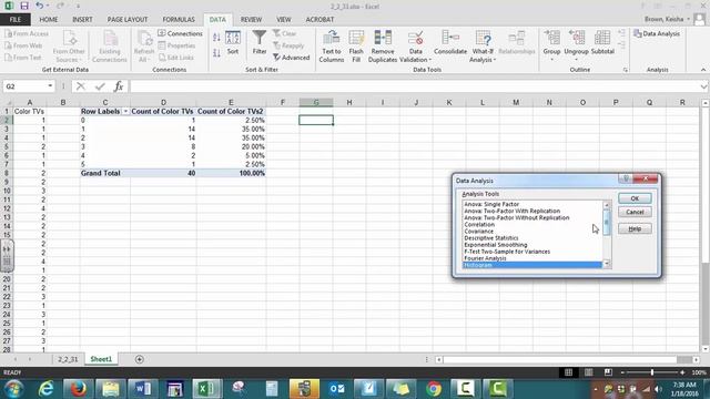 Discrete Frequency Distributions and Histograms with Excel смотреть онлайн