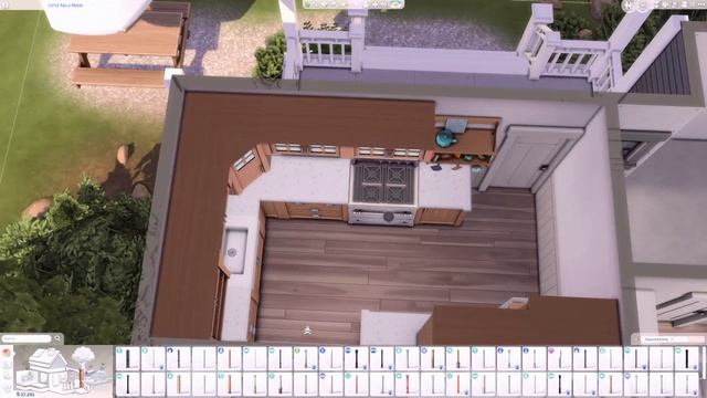 MID-CENTURY MODERN WITH BATHROOM CLUTTER KIT ?? The Sims 4 Speed Build смотреть онлайн