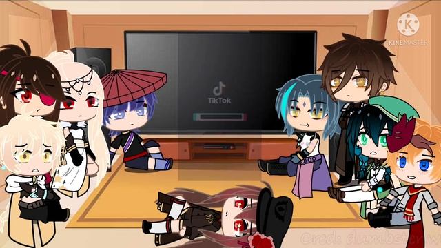 Genshin impact react to fatui harbingers | 1/1 | смотреть онлайн