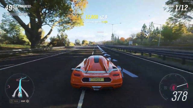 I GAVE THEM A HEAD START || FORZA HORIZON 4 || AGERA RS смотреть онлайн