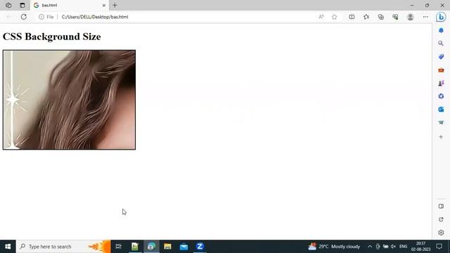 CSS Background Size Property смотреть онлайн