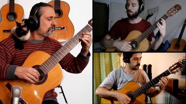 J.S.Bach Goldberg Variation 4 BWV 988 (Fabian Leandro - Santiago Moreiras - Juan Manuel Briesa) смотреть онлайн