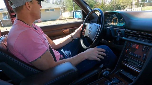 1989 Mercedes-Benz 560SEL 31k Miles Drive Video 3/18/22