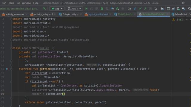 DPM13 Menambahkan Class AdapterMatakuliah dan Class MataKuliah смотреть онлайн