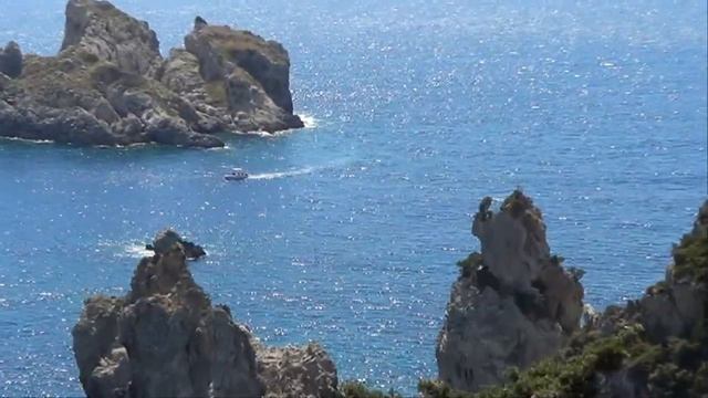 остров Корфу, часть 3/Corfu, part 3 (Pelekas-Kaiser Throne, Palaiokastritsa, Castle Angelokastro, смотреть онлайн