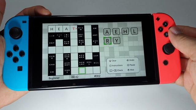 Wordsweeper by POWGI Nintendo Switch gameplay смотреть онлайн