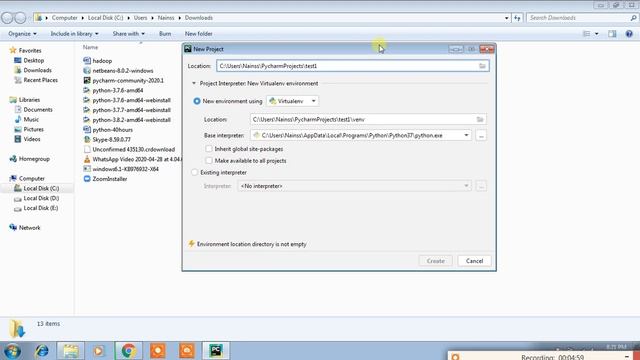 How to Install PyCharm IDE on Windows 10 | How to Install PyCharm смотреть онлайн
