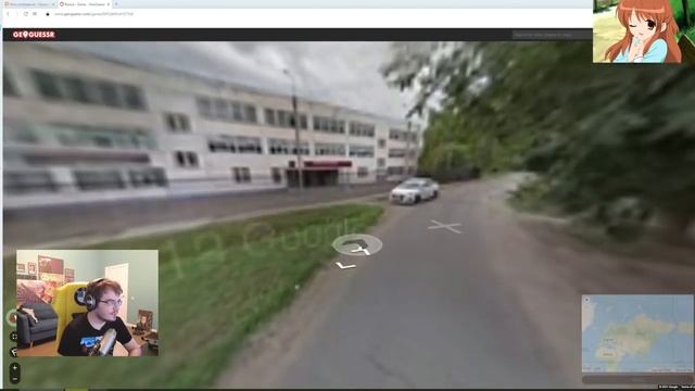 Мэддисон находит Сибирь на карте России GeoGuessr смотреть онлайн