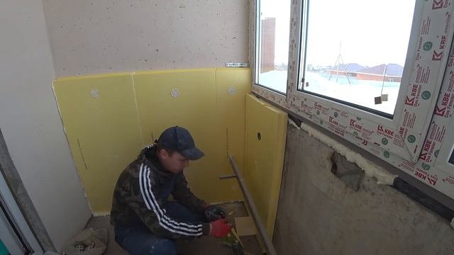 Печь Камин на дачу! Утепление лоджии в жилую! Способ монтажа утеплителя! смотреть онлайн