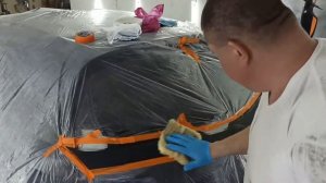 Правильная покраска авто с переходом.