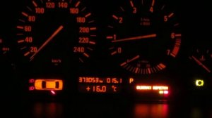 не хватает оборотов BMW 523i e39 2 вариант на холодную