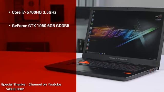 [News] ในที่สุด!!! ASUS เปิดตัว ROG STRIX GL702VM เกมมิ่งโน้ตบุ๊คสายบันเทิงพร้อม GeForce GTX1060 #8 смотреть онлайн