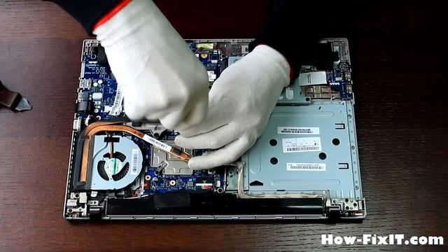 Lenovo Ideapad Z500 Disassembling And Fan Cleaning