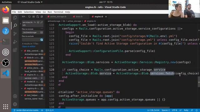 Pt. 4 Working on Rails Active Storage Routes bug | Open Source Thursdays смотреть онлайн