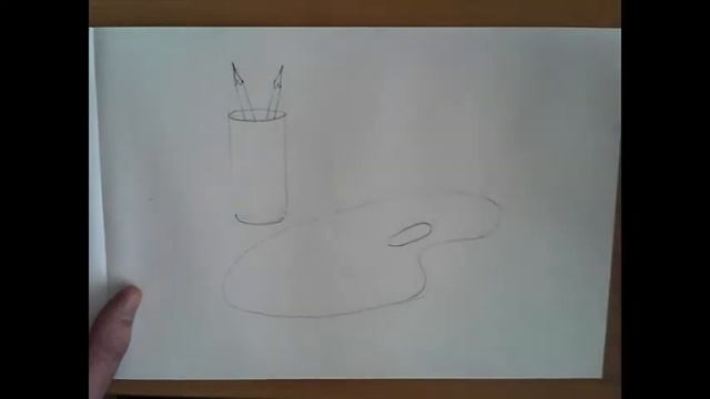 Рисуем набросок натюрморта смотреть онлайн