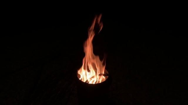 Vortex On Fire - Wood Stove Like Solo Stove For Camping - Secondary Combustion Part-4