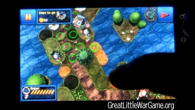 Great Little War game Android review смотреть онлайн