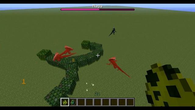 Naga Vs. Alien - Minecraft Mob Battles - Twilight Forest and OreSpawn Mod смотреть онлайн