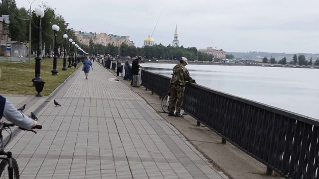 Воткинск. Воткинский пруд смотреть онлайн