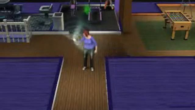 Belinda Stephenson scanning for ghosts - Sims 3. смотреть онлайн