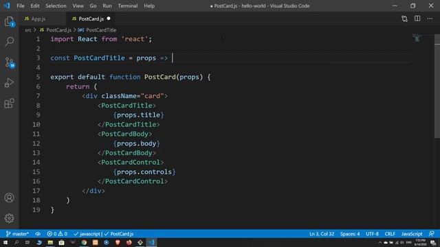 1 Component Composition | React Js смотреть онлайн
