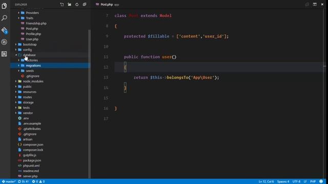 Social network in Laravel 5.3 and Vuejs 2.0 #35 Posts table and vue component смотреть онлайн