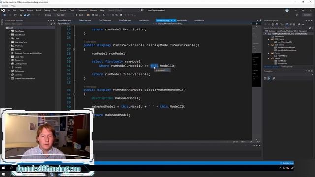 How To Write A D365 Display Method смотреть онлайн