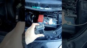 Рено Сценик замена реле накала свечей на автомат 16А.