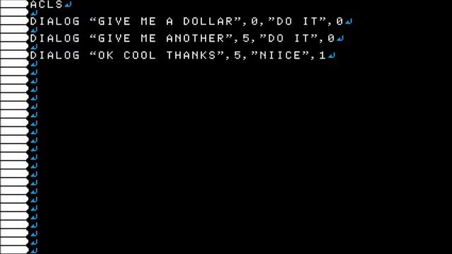 SmileBASIC Tutorials - Fun with DIALOG смотреть онлайн