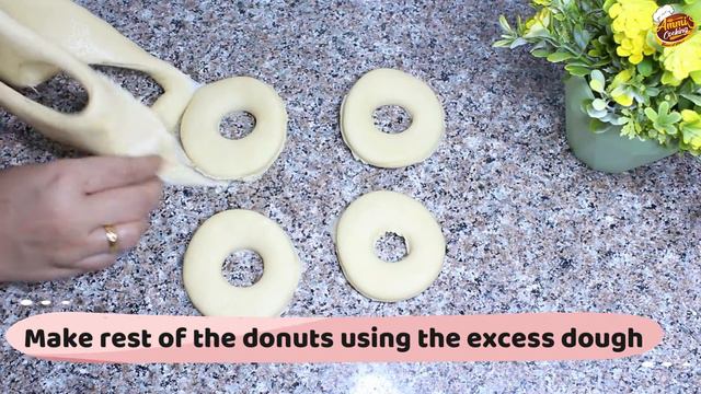 Donuts | Soft And Fluffy Donuts | Homemade | No Donut Cutter | Ammi's Cooking