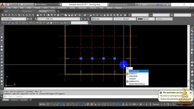 15. Flat Slab Example - AutoCAD - Part 14 of 14 смотреть онлайн
