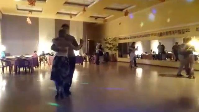 Dancing tango-vals on the regular Pskov milonga смотреть онлайн