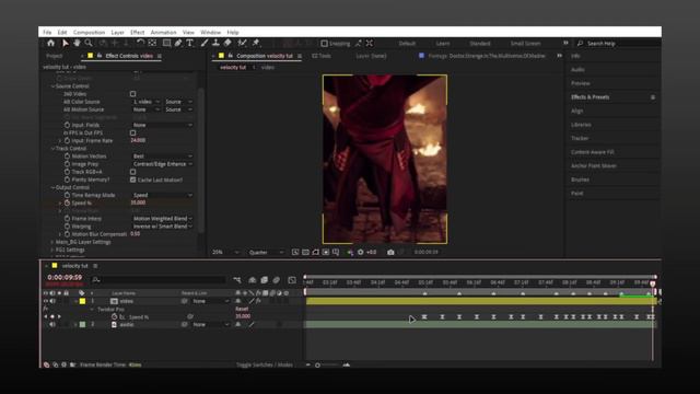 How to make velocity edit :after effects смотреть онлайн