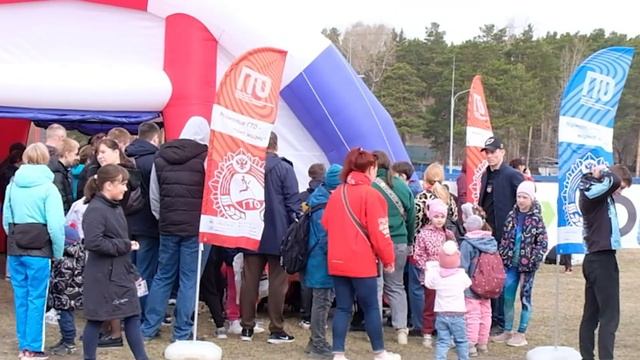 ВФСК ГТО на гонке с препятствиями "Сибирский предел"