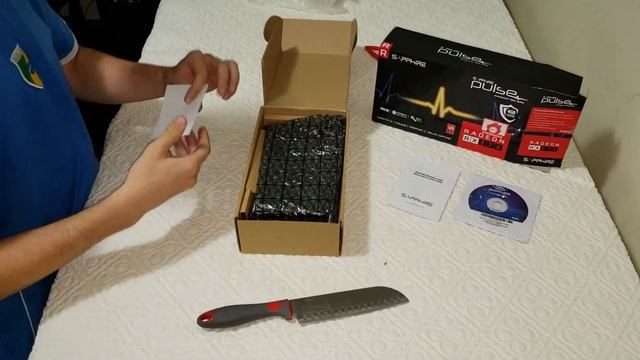 Unboxing RX 570 4gb Sapphire Pulse смотреть онлайн