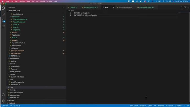 MERN Stack Authentication with JWT | Part 7: Reset Password page (Complete Source Code) смотреть онлайн