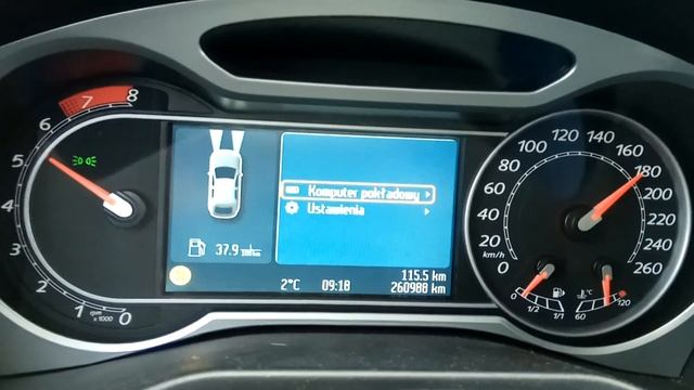 Ford Mondeo 2.5t @270KM 390Nm 100-200 Km/h Acceleration Test